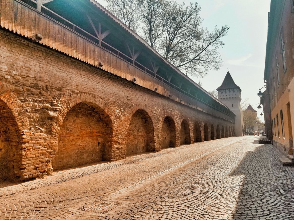 Things to do in Sibiu - follow the city walls